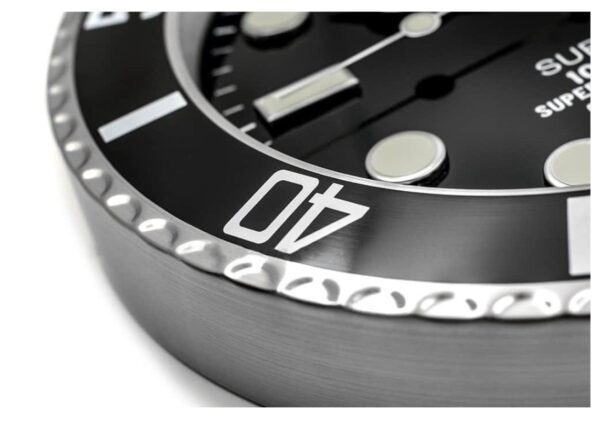 submariner black style | wall clock