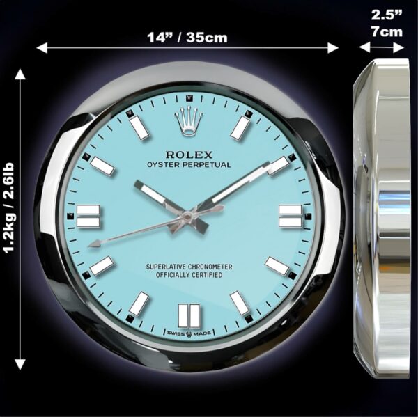 oyster perpetual tiffany | wall clock