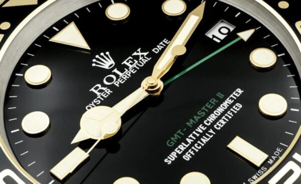 gmt master ii, black and gold 2023 | wall clock