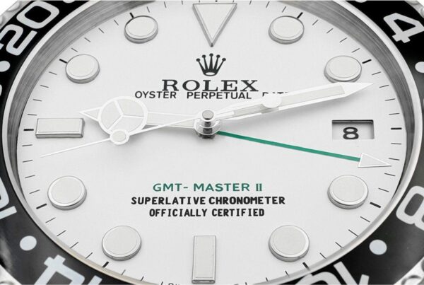 gmt master clock style, black & white