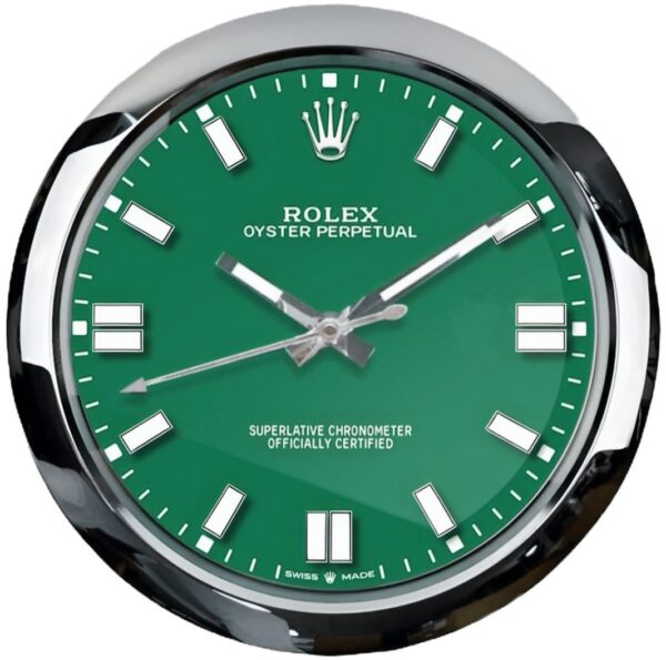 oyster perpetual green | wall clock
