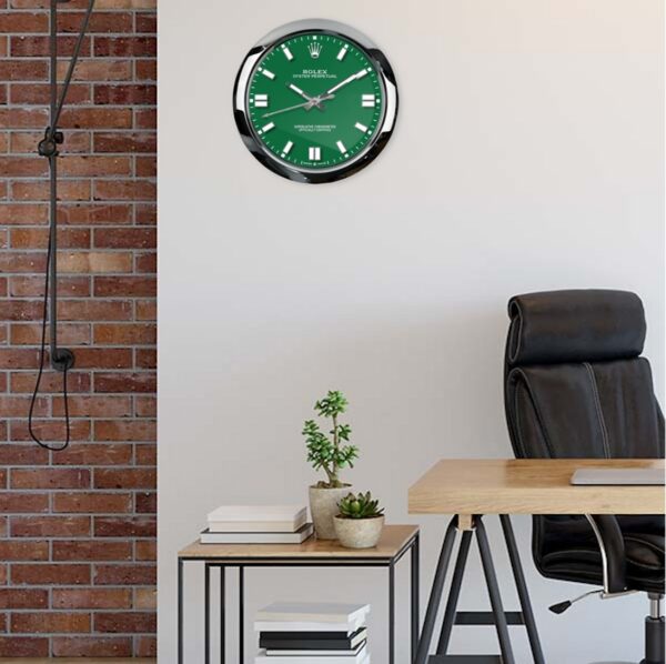 oyster perpetual green | wall clock