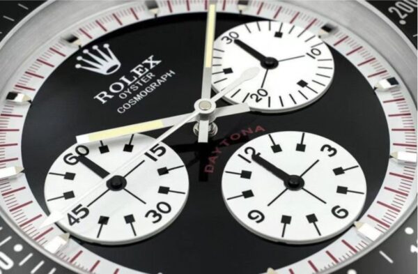 daytona paul newman, vintage black | wall clock