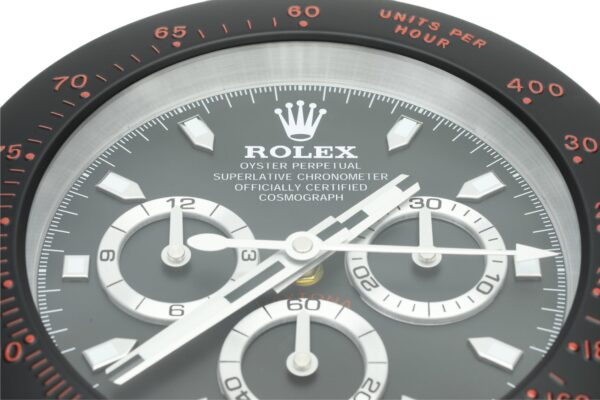 daytona black, red tachy | desk clock