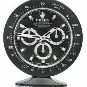 daytona full black | desk clock