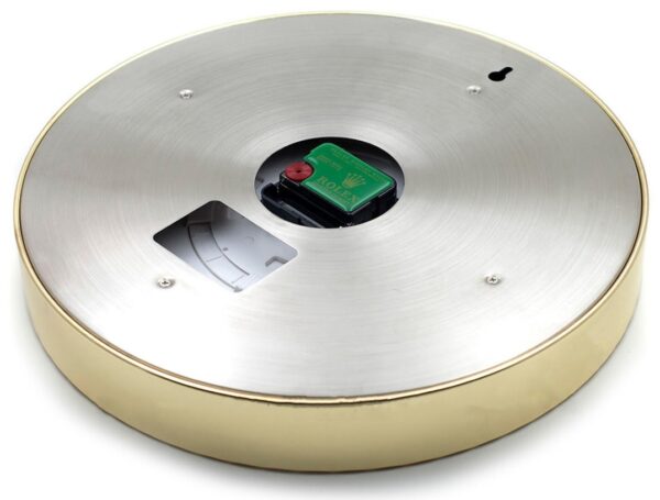 daytona style, full gold | wall clock