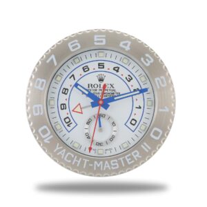 rolex yacht master ll ，silver & white